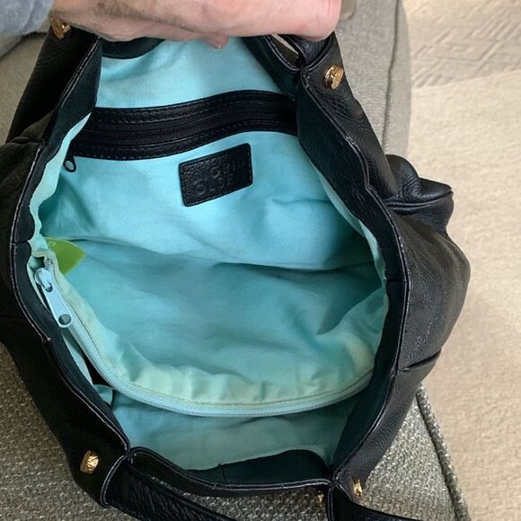 Sigrid Olsen soft leather Bag with straps for a short shoulder bag or as handbag - Picture 6 of 13